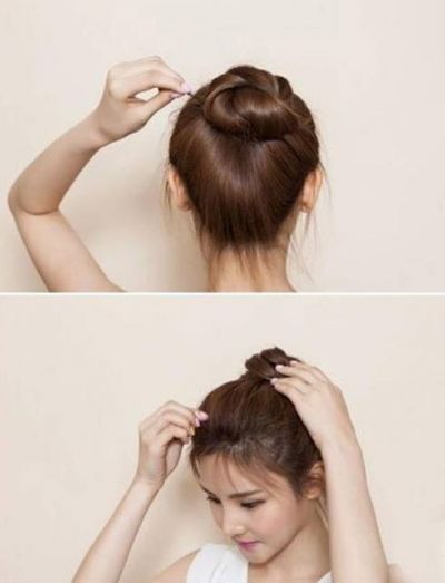 自己扎最簡單的丸子頭步驟是怎么樣的