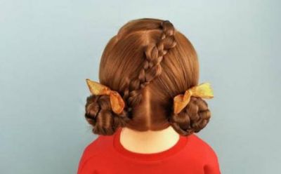 1053216811311 兒童盤發教程簡單好看步驟是怎么樣的