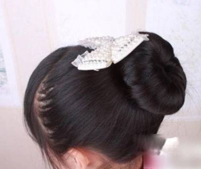 1053305211311 兒童盤發教程簡單好看步驟是怎么樣的