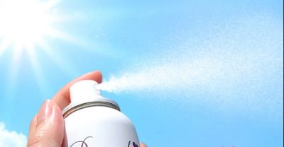 1244437911311 帶妝補涂防曬霜還是防曬噴霧好