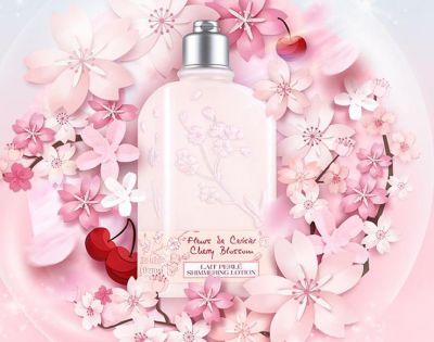 2101245811313 歐舒丹櫻花潤膚露為啥亮晶晶